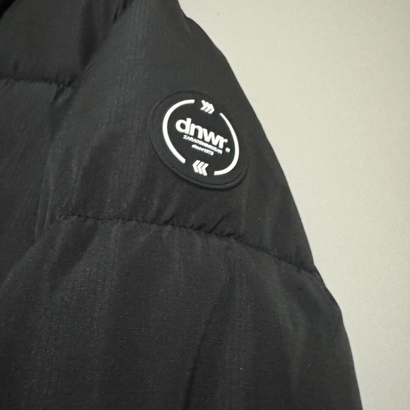 💙 NEW WITHOUT TAG 💙 ZARA!!!💚 Black Puffer Jacket with Hood and Quilted Design. - Picture 7 of 13